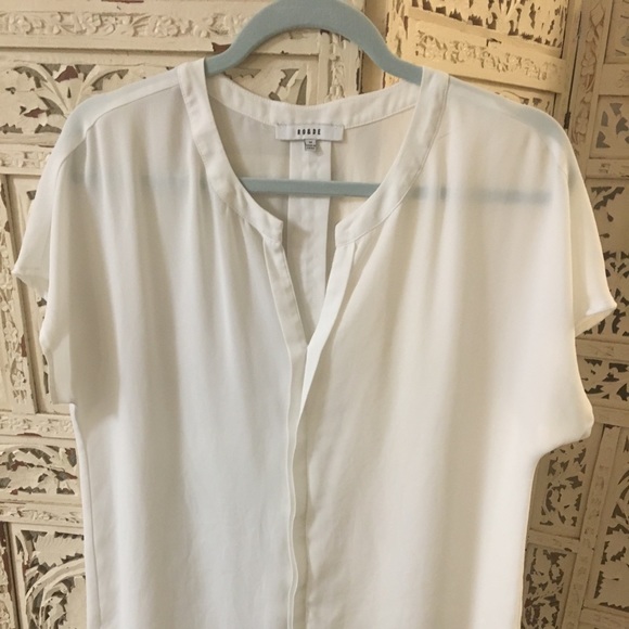 RO & DE White Short Sleeve Top - Picture 4 of 4